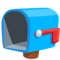 Open Mailbox With Lowered Flag emoji on Messenger